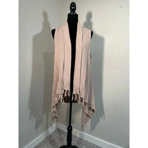 Matilda Jane Mind’s‎ Eye Cable Knit Tassel Longline Vest